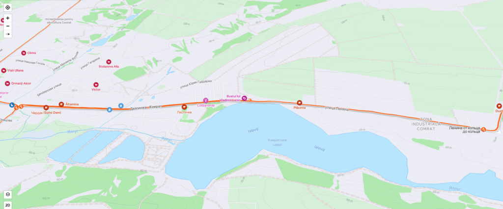 карта дороги